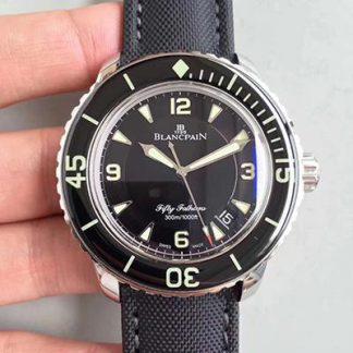 Blancpain 5015-1130-52 Black Sail-canvas Strap | UK Replica - 1:1 best edition replica watches store,high quality fake watches
