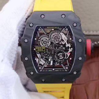 Richard Mille RM35-02 Yellow Strap | UK Replica - 1:1 best edition replica watches store,high quality fake watches