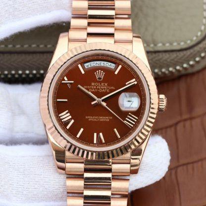 Rolex 228235 Brown Dial | UK Replica - 1:1 best edition replica watches store,high quality fake watches
