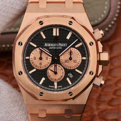 Replica Audemars Piguet 26331OR.OO.1220OR 18K Rose gold on stainless steel bezel | UK Replica - 1:1 best edition replica watches store,high quality fake watches