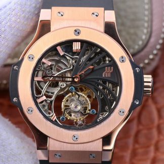 Replica Hublot Big Bang hollow tourbillon 18K Rosegold | UK Replica - 1:1 best edition replica watches store,high quality fake watches