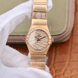 Omega Constellation 27mm Quartz Ladies TW Factory | UK Replica - 1:1 best edition replica watches store,high quality fake watches