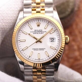Rolex M126233-0019 White Dial | UK Replica - 1:1 best edition replica watches store, high quality fake watches