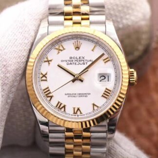 Rolex M126233-0029 White Dial | UK Replica - 1:1 best edition replica watches store, high quality fake watches