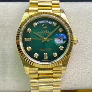 Rolex M128238-0069 Green Dial | UK Replica - 1:1 best edition replica watches store, high quality fake watches