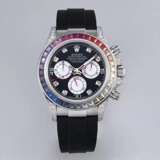 Rolex 116599RBOW Black Dial | UK Replica - 1:1 best edition replica watches store, high quality fake watches