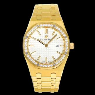 Audemars Piguet 67651BA.ZZ.1261BA.01 Yellow Gold Diamond | UK Replica - 1:1 best edition replica watches store, high quality fake watches
