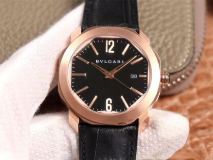 Bvlgari 101963 BGOP41BGLD Black Dial | UK Replica - 1:1 best edition replica watches store, high quality fake watches