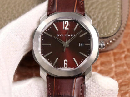 Bvlgari 102705 Reddish Brown Dial | UK Replica - 1:1 best edition replica watches store, high quality fake watches