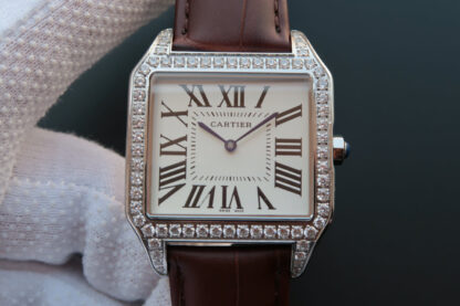 Cartier WH100651 Diamond White Dial | UK Replica - 1:1 best edition replica watches store, high quality fake watches
