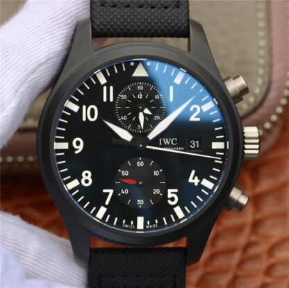 IWC IW389001 Black Dial | UK Replica - 1:1 best edition replica watches store, high quality fake watches