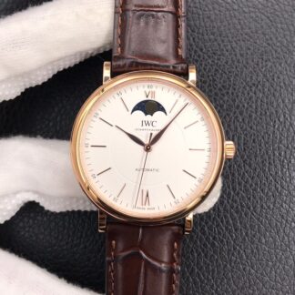 IWC IW459401 Rose Gold White Dial | UK Replica - 1:1 best edition replica watches store, high quality fake watches