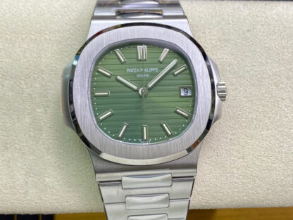Patek Philippe 5711/1A Olive Green Dial | UK Replica - 1:1 best edition replica watches store, high quality fake watches
