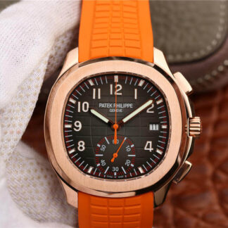 Patek Philippe 5968A-001 Orange Strap | UK Replica - 1:1 best edition replica watches store, high quality fake watches