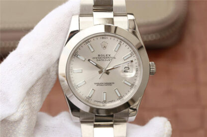 Rolex M126300-0005 White Dial | UK Replica - 1:1 best edition replica watches store, high quality fake watches