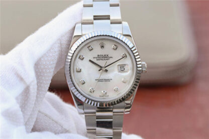Rolex M126334-0019 White Mother-Of-Pearl Dial | UK Replica - 1:1 best edition replica watches store, high quality fake watches