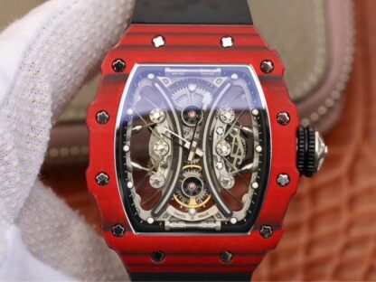 Richard Mille RM53-01 Black Strap | UK Replica - 1:1 best edition replica watches store, high quality fake watches