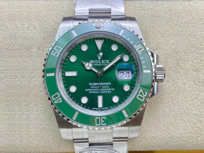 Rolex 116610LV-97200 Green Dial | UK Replica - 1:1 best edition replica watches store, high quality fake watches