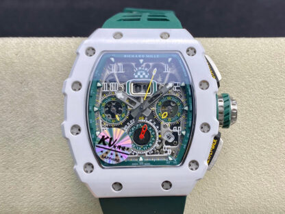Richard Mille RM011-03 Green Strap | UK Replica - 1:1 best edition replica watches store, high quality fake watches