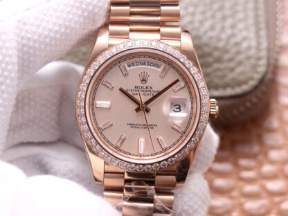 Rolex M228345RBR-0007 Rose Gold | UK Replica - 1:1 best edition replica watches store, high quality fake watches