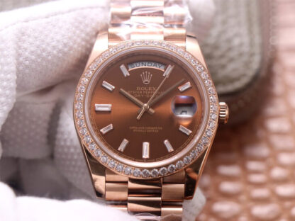 Rolex M228345RBR-0006 Rose Gold | UK Replica - 1:1 best edition replica watches store, high quality fake watches