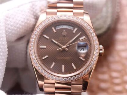 Rolex M228345RBR-0005 18ct Rose Gold | UK Replica - 1:1 best edition replica watches store, high quality fake watches