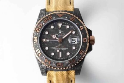 Rolex GMT-MASTER II Yellow Fabric Strap | UK Replica - 1:1 best edition replica watches store, high quality fake watches