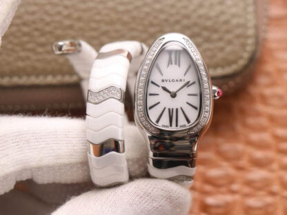 Bvlgari Serpenti Stainless Steel Diamond | UK Replica - 1:1 best edition replica watches store, high quality fake watches