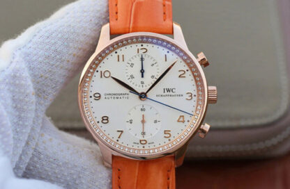 IWC Portuguese Orange Strap | UK Replica - 1:1 best edition replica watches store, high quality fake watches