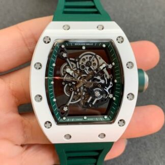 Richard Mille RM055 Ceramic Green Strap | UK Replica - 1:1 best edition replica watches store, high quality fake watches