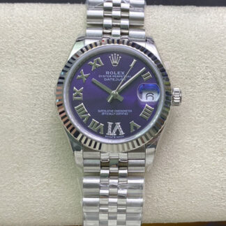 Rolex M178274-0088 Purple Dial | UK Replica - 1:1 best edition replica watches store, high quality fake watches