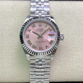 Rolex M279174-0017 Pink Dial | UK Replica - 1:1 best edition replica watches store, high quality fake watches