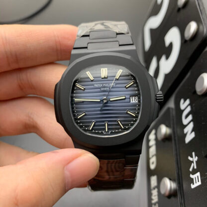 Patek Philippe Nautilus DCL Version Blue Dial | UK Replica - 1:1 best edition replica watches store, high quality fake watches