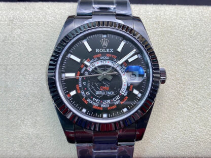 Rolex Sky Dweller DIW Black Dial | UK Replica - 1:1 best edition replica watches store, high quality fake watches