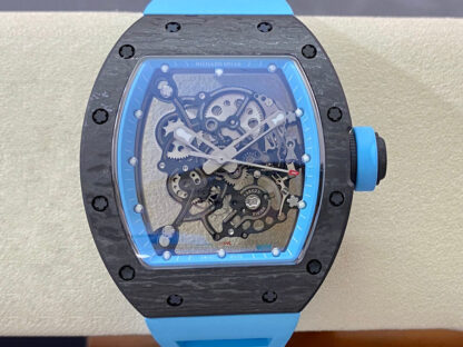 Richard Mille RM-055 Blue Strap BBR Factory | UK Replica - 1:1 best edition replica watches store, high quality fake watches