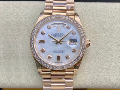 Rolex 128238 Diamond-set Bezel | UK Replica - 1:1 best edition replica watches store, high quality fake watches