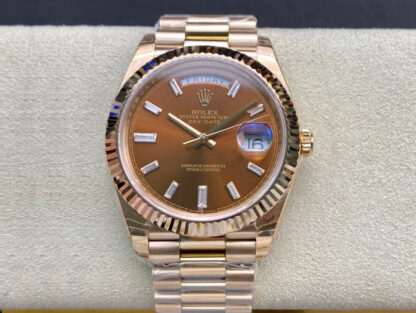 Rolex 228235 Brown Dial | UK Replica - 1:1 best edition replica watches store, high quality fake watches