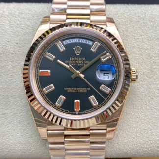 Rolex Day Date Rose Gold | UK Replica - 1:1 best edition replica watches store, high quality fake watches