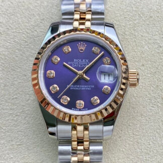 Rolex M279171-0015 Purple Dial | UK Replica - 1:1 best edition replica watches store, high quality fake watches