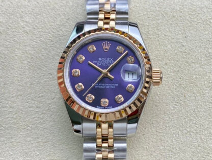 Rolex M279171-0015 Purple Dial | UK Replica - 1:1 best edition replica watches store, high quality fake watches