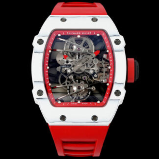 Richard Mille RM27-02 Red Rubber Strap RM Factory | UK Replica - 1:1 best edition replica watches store, high quality fake watches
