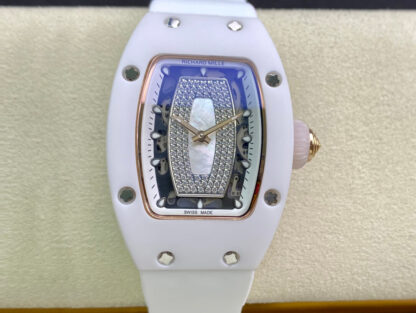 Richard Mille RM 07-01 Ceramic White Strap | UK Replica - 1:1 best edition replica watches store, high quality fake watches