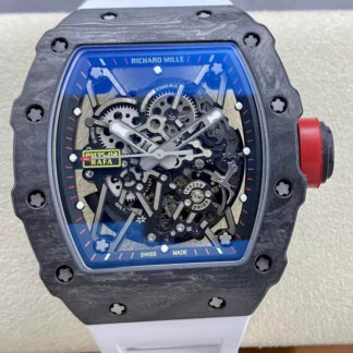 Richard Mille RM35-02 White Strap T+ Factory | UK Replica - 1:1 best edition replica watches store, high quality fake watches