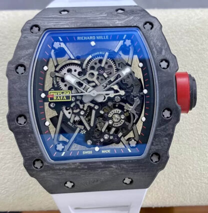 Richard Mille RM35-02 White Strap T+ Factory | UK Replica - 1:1 best edition replica watches store, high quality fake watches