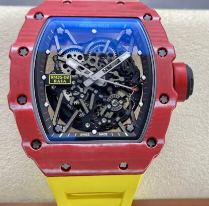 Richard Mille RM35-02 Red Carbon Fiber NTPT Case | UK Replica - 1:1 best edition replica watches store, high quality fake watches