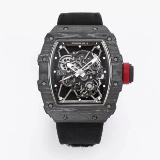 Richard Mille RM35-01 Black Carbon Fiber Case BBR Factory | UK Replica - 1:1 best edition replica watches store, high quality fake watches