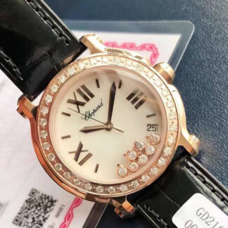 Chopard Rose Gold Real Diamond | UK Replica - 1:1 best edition replica watches store, high quality fake watches