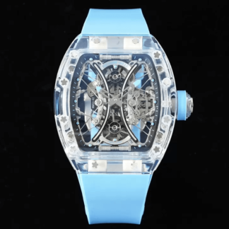Richard Mille RM053-02 Blue Rubber Strap | UK Replica - 1:1 best edition replica watches store, high quality fake watches