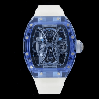 Richard Mille RM053-02 Blue Transparent Case | UK Replica - 1:1 best edition replica watches store, high quality fake watches
