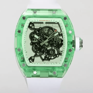 Richard Mille RM055 Green Transparent Case | UK Replica - 1:1 best edition replica watches store, high quality fake watches
